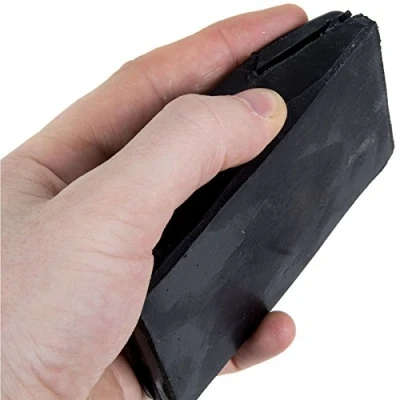 Image of Flat Rubber Sanding Block Wet/Dry Sand Paper Tool 65 x 120mm
