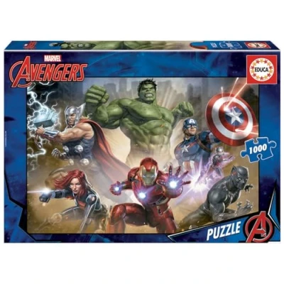 Image of Educa Borrás 17694 The Avengers 1,000 Piece Puzzle Marvel 1000