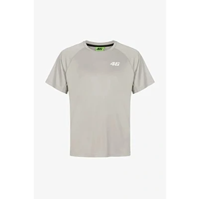 Image of VR 46 Men&#039;s Core T Shirt, Light Grey, S