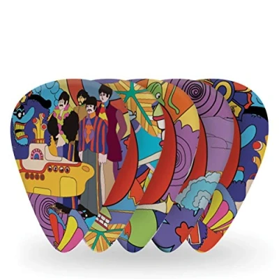 Image of D&#039;Addario Beatles Guitar Picks The Collectable Yellow Submarine Heavy