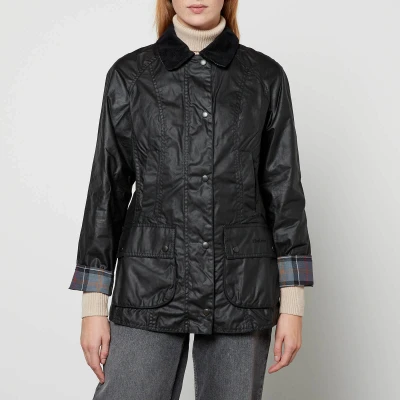 Image of Barbour Beadnell WAX Jacket Light jacket, Women&#039;s, Size: 8, Black