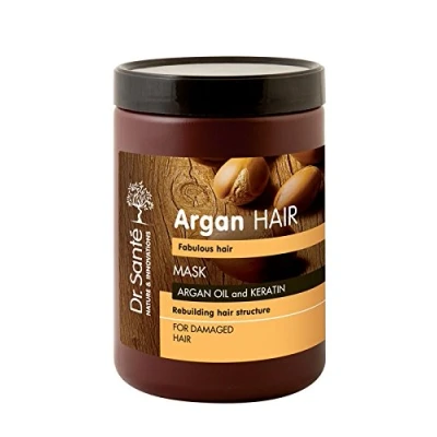 Image of Fabulous Hair MASK Argan Oil and Keratin for Damaged 1000ml Dr. Sante / 5124