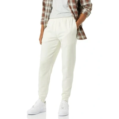 Image of Amazon Essentials Men&#039;s Fleece Joggers, Cream, S