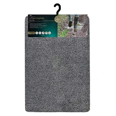 Image of JVL Kensington Barrier Door Mat, Grey, 60 x 90 cm, Large