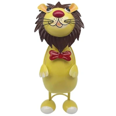 Image of Lesser &amp; Pavey Bright Eyes Lion By Home Decor Figurines Ornaments for Office Decorative Accessories Statues Indoor Outdoor Lovely Gifts Women Men