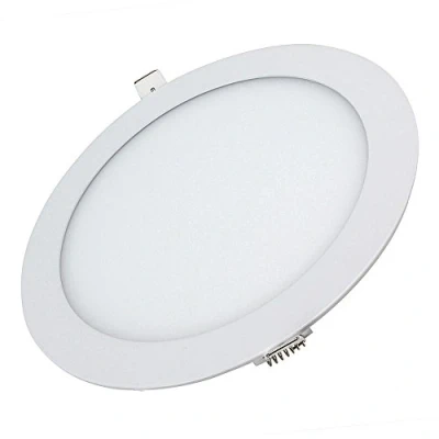 Image of 12W LED Round Recessed Ceiling Flat Panel Down Light Ultra Slim Lamp Cool White 6500k Daylight Bright