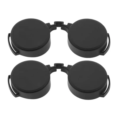 Image of VGOL 2Pcs 41 42mm Rubber Eyepiece Cover Binocular Rain Guard Protection Ocular Lens Accessories Compatible with 8x42 10x42 12x42 Binoculars Black