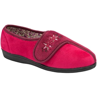 Image of DUNLOP Ladies Slipper Honor II MTO Burgundy UK 8