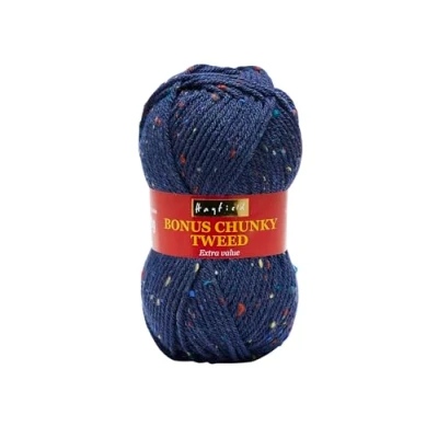 Image of Hayfield Bonus Chunky Tweed, Indigo (107), 100g by Sirdar