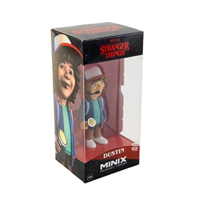 Image of MINIX Bandai Stranger Things Dustin Model Collectable Figure Merchandise Range Figures Make Great Gifts