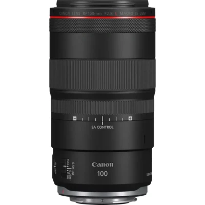 Image of Canon RF 100mm F2.8L macro IS USM Professional lens for R system cameras Black