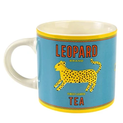 Image of Rex London Leopard Ceramic Mug