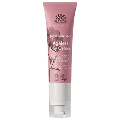 Image of Urtekram Soft Wild Rose Day cream with vitamin C Anti aging face hyaluronic acid moisturiser Dare To Dream Range Natural, Organic and Vegan 50 ml