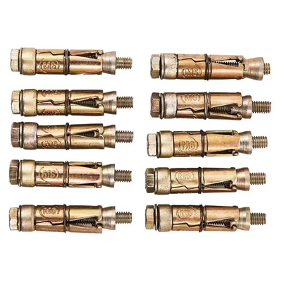 Image of Amtech S5910 10 Piece M6 x 50mm Expansion Bolts