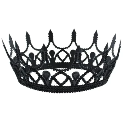 Image of Zac&#039;s Alter Ego Evil Halloween Witch or Queen Black Crown