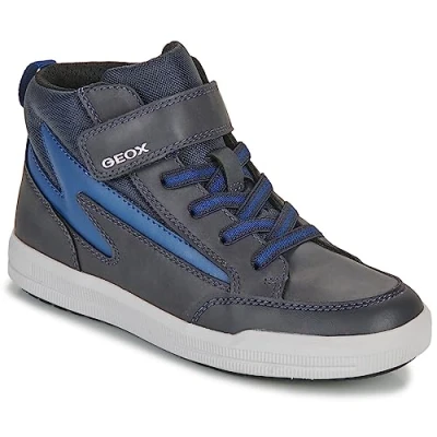 Image of Geox J Arzach Boy F Sneaker, Navy Avio, 7 UK Child