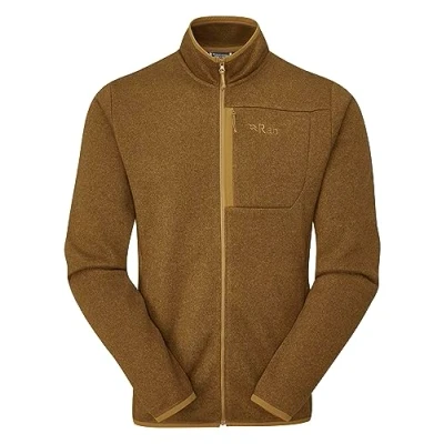 Image of Rab Men&#039;s Ryvoan Jacket Full Zip Fleece Coat for Trekking &amp; Casual Use Footprint Small