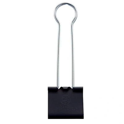 Image of Lion Extra Large Binder Clip, Black, 250 Sheet, 2.4&quot;