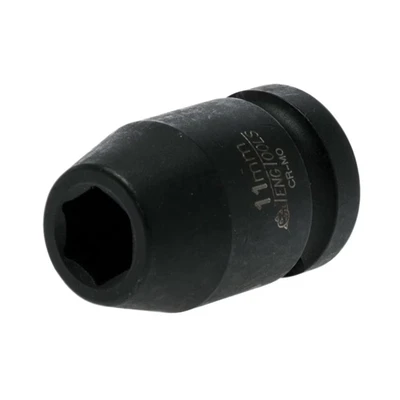 Image of Teng Impact Socket Hexagon 6 Point 1/2in Drive 11mm TEN920511N