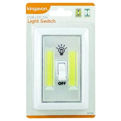 Image of Kingavon COB LED 2W Light Switch, White