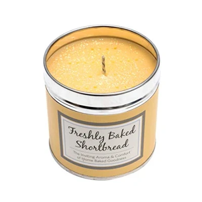 Image of Best Kept Secrets Long Burning Candle Tin Freshly Baked Shortbread