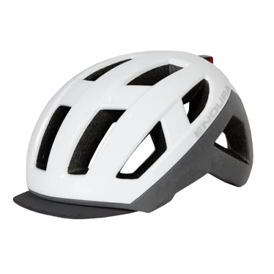 Image of Endura Men&#039;s Urban Luminite Helmet, White, S M