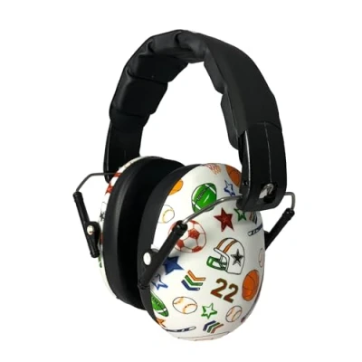 Image of Banz Kids Ear Defenders Noise Cancelling Headphones for Children Ages 2 Years &amp; Up Sound Blocking Protection Earmuffs
