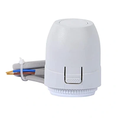 Image of Tassety Floor Heating Valve NC AC 230V Electric Thermal Actuator Manifold for Underfloor Thermostat