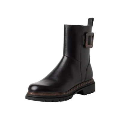 Image of Tamaris Women&#039; 1 25415 43 Fashion Boot, Black (Black Leather), 4 UK