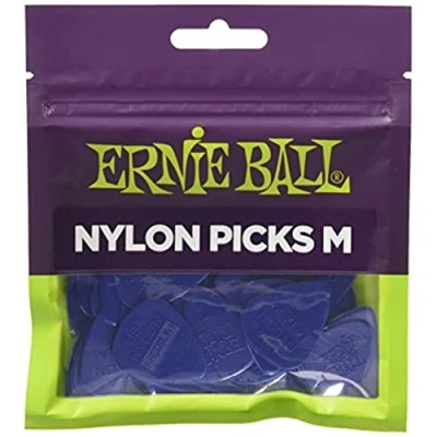 Image of Ernie Ball P09131 Medium Injection Molded Nylon Picks 0.72mm bag of 50