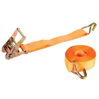 Image of Perel arat5 Lashing Strap with Ratchet and Hooks Max 1000 kg 9 M X 50 mm