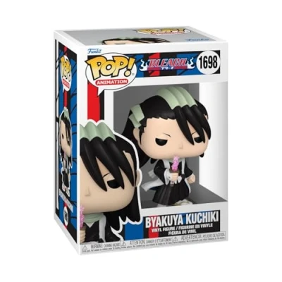 Image of Funko POP! Animation: Bleach Byakuya Kuchiki Collectable Vinyl Figure Gift Idea Official Merchandise Toys for Kids &amp; Adults Anime Fans Model Collectors and Display