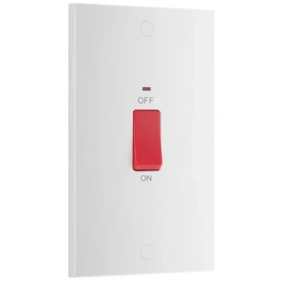 Image of BG Electrical Switch 45A Double Pole Neon