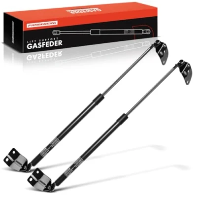 Image of Frankberg 2x Gas Struts Rear Tailgate Compatible with Alto HA24 Hatchback 2004 2006 HA12 HA23 2000 2002 FF Replace# 81860M70F10