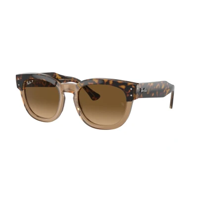 Image of Ray Ban MEGA Hawkeye Unisex Sunglasses, Size: 53, Marrone/screziato