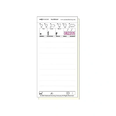 Image of Lakkaur 13324 WaitRpad Waiting Pads 50 tickets. Pack quantity: 10, 90(w) x 170(l)mm.