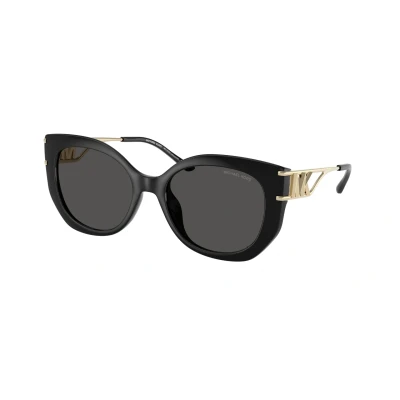 Image of Michael Kors Alicante Sunglasses, Women&#039;s, Size: 53, Black