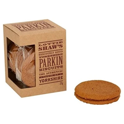 Image of Lottie Shaw&#039;s Seriously Good Yorkshire Parkin Biscuits 275g Pack of 2