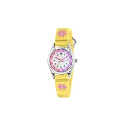 Image of Tikkers Girls Analogue Classic Quartz Watch with Textile Strap TK0155