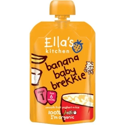 Image of (10 PACK) Ellas Kitchen Baby Brekkie Banana 100g 10 PACK BUNDLE