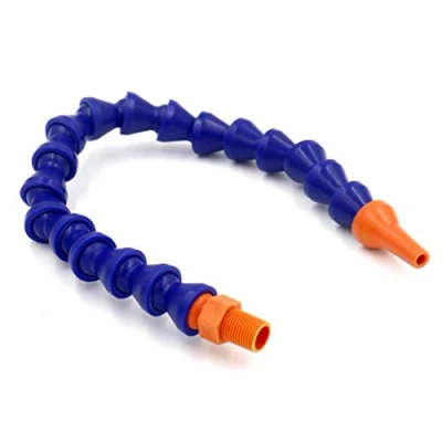 Image of 1/8 Inch Round Oil Coolant Hose Flexible Plastic Nozzle PT