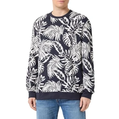 Image of Only &amp; Sons Onsperry CREW NECK Unisex Sweatshirt, Size: Medium, Dark navy