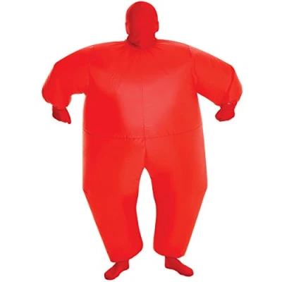 Image of Morphsuits Red Megamorph Inflatable Kids Fancy dress Costume One Size