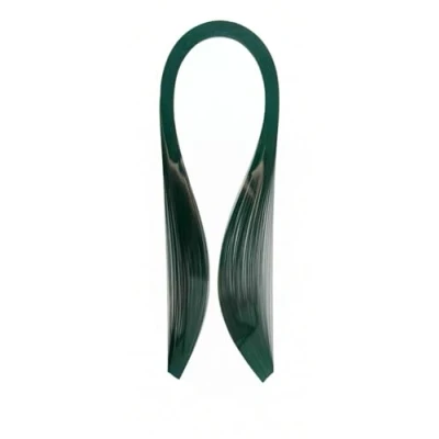 Image of ODETOJOY 120pc Paper Quilling Strips 1.5mm Papers 1/16inch Craft Single Color (Forest Green)