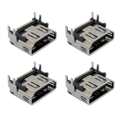 Image of 4x HDMI Port Socket Compatible with PlayStation 5 Jack Interface Connector Replacement for PS5