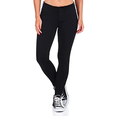 Image of ONLY Women&#039;s Onlkendell Eternal Ankle Black Noos Jeans, Black, M / 32L