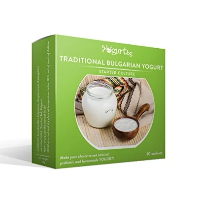 Image of Yogurt.bg Starter Culture for Traditional Bulgarian Yogurt Pack of 3 sachets Original Homemade Milk Product