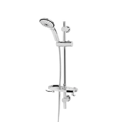 Image of Bristan CAS KIT04 C Cascade Shower Kit with Large 5 Function Handset, Chrome