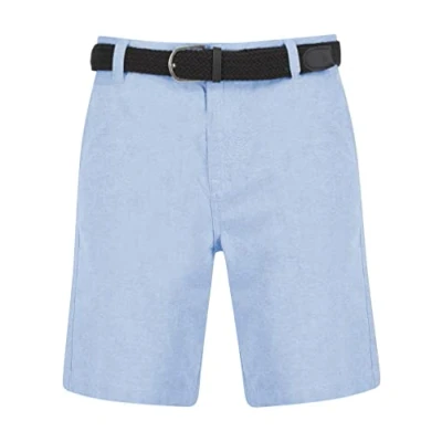 Image of Tokyo Laundry Men&#039;s Cotton Chino Shorts with Woven Belt