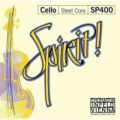 Image of Thomastik Einzelsaite für Cello 4/4 Spirit A Saite Stahlkern, Chrom umsponnen, mittel